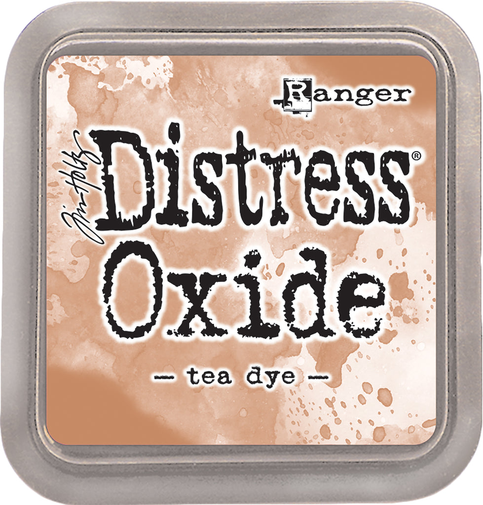Tea dye color. Tim Holtz Distress Oxides Ink Pad. Its water-reactive pigment fusion produces captivating oxidized effects when sprayed.