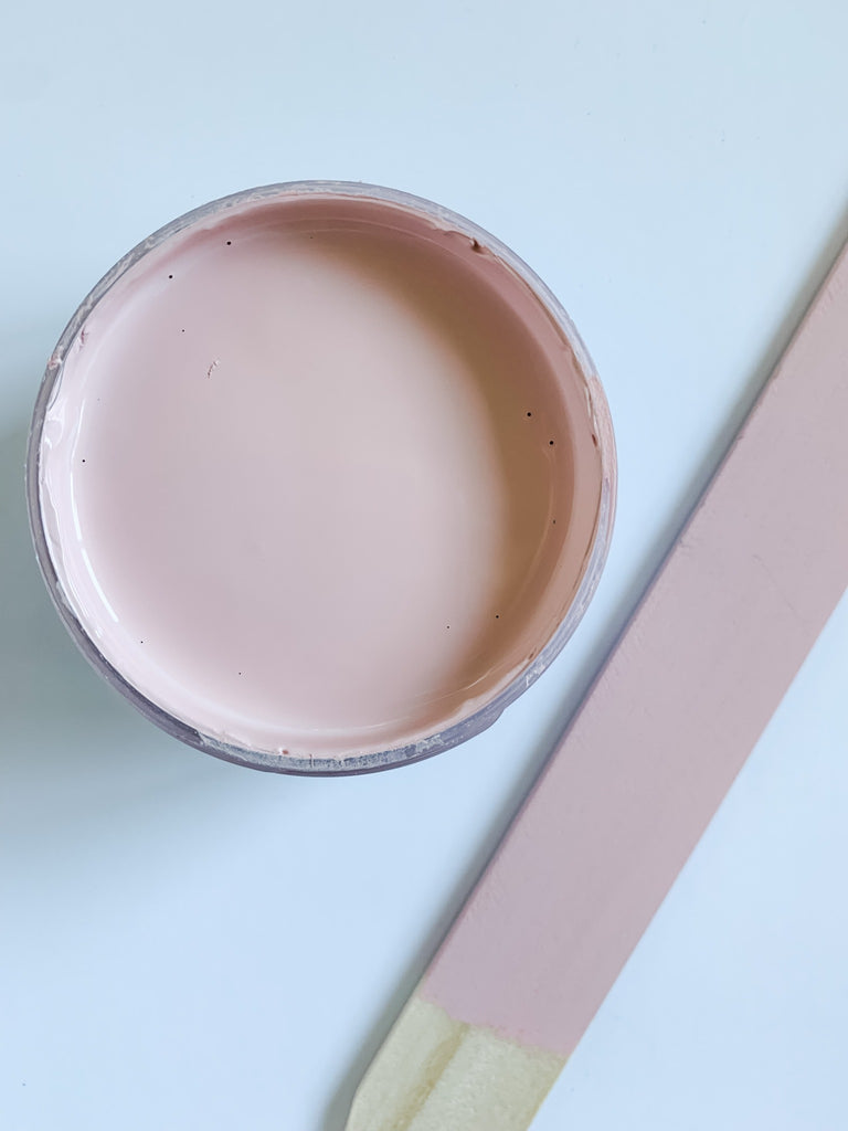 Blush MudPaint. Our clay-based formula ensures a smooth matte finish every time