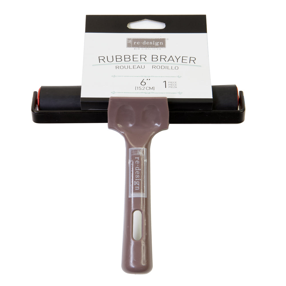 Redesign with Prima - 6" Rubber Brayer for beautiful results on your DIY projects. Roll over Découpage Paper to smooth out wrinkles and air bubbles during application