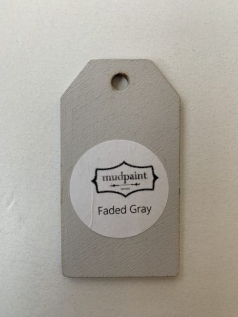 Faded Gray MudPaint. Our clay-based formula ensures a smooth matte finish every time.