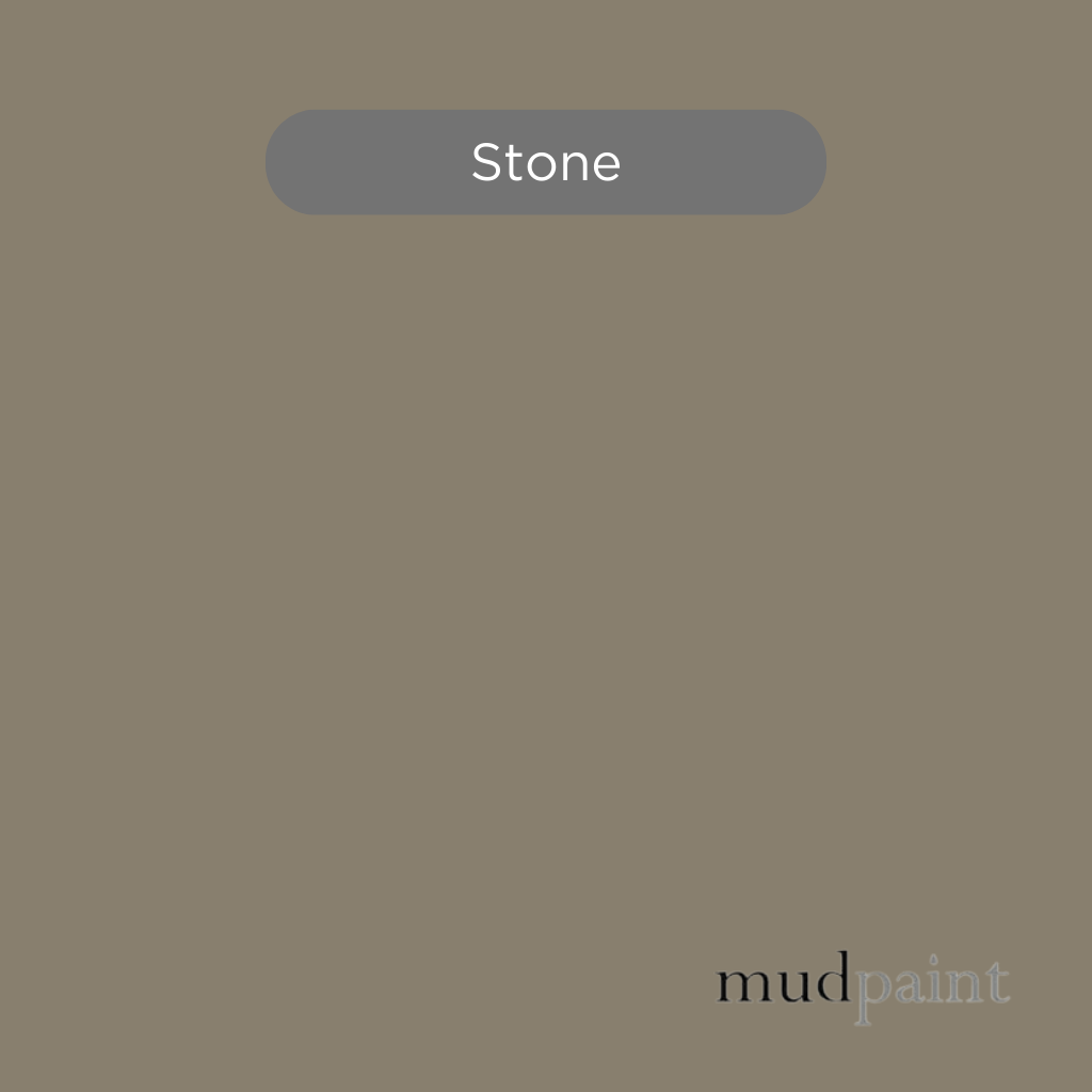 Stone MudPaint. Our clay-based formula ensures a smooth matte finish every time.