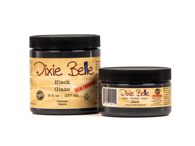 Jar grouping of Dixie Belle Glaze in the color of Black