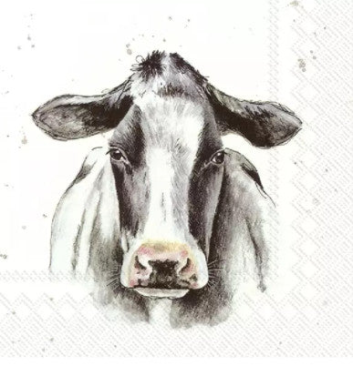 Shop Farmfriends Cow Decoupage Paper Napkins are of exceptional quality and imported from Europe. This makes them ideal for Decoupage Crafting, DIY craft projects, Scrapbooking, Mixed Media