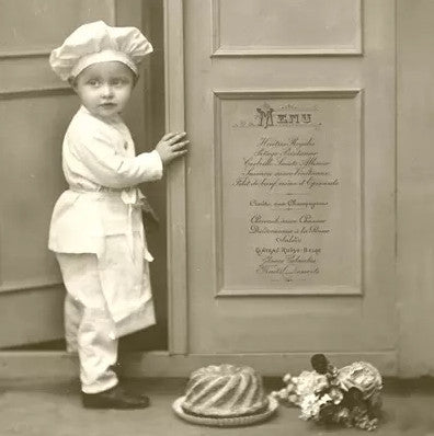  Vintage Baker Boy Decoupage Napkin for Crafting, Scrapbooking, Journaling, Mixed Media