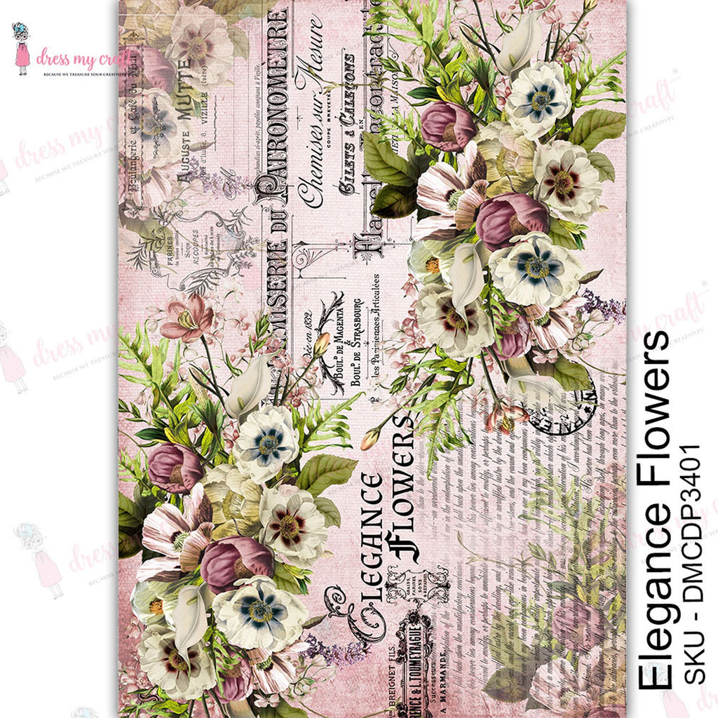 Shop Dress My Craft Transfer Me Papers for Craft Projects. Incredibly beautiful. Vibrant and Crisp transfer image. Perfect for Furniture Upcycle, DIY projects, Craft projects, Mixed Media, Decoupage Art and more.