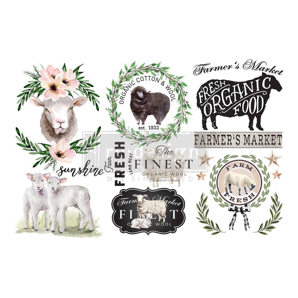 Shop Sweet Lamb ReDesign with Prima Rub on Transfer 
