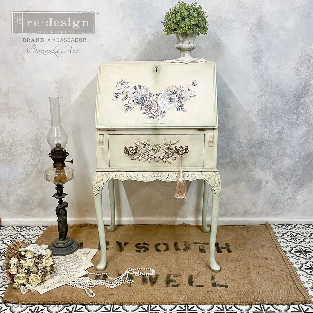 ReDesign with Prima Natural Wonders Decor Transfers® are easy to use rub-on transfers for Furniture and Mixed Media uses. Simply peel, rub-on and transfer.