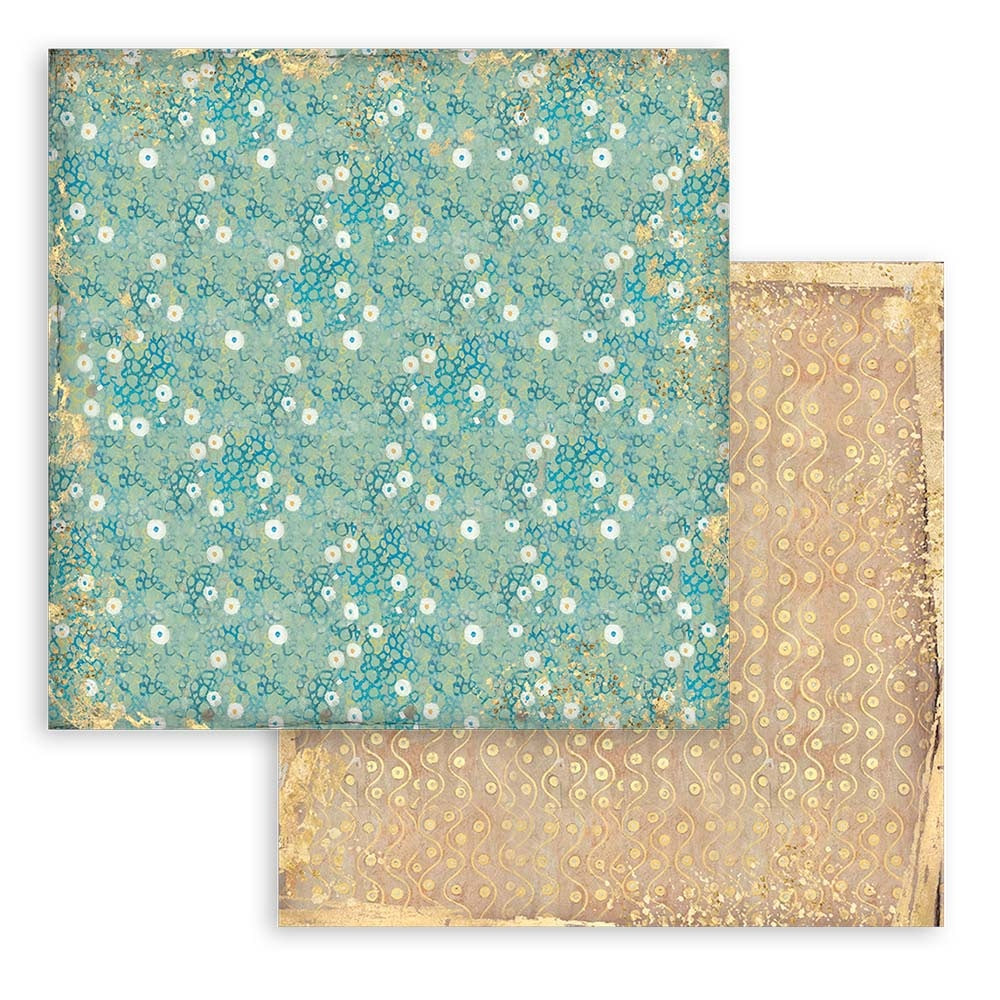Beautiful Klimt Stamperia Scrapbooking Paper Set. These beautiful high quality papers by Stamperia are themed sets with coordinating designs. They are 190g weight. Perfect for your next Decoupage Craft project, Scrapbooking, Mixed Media