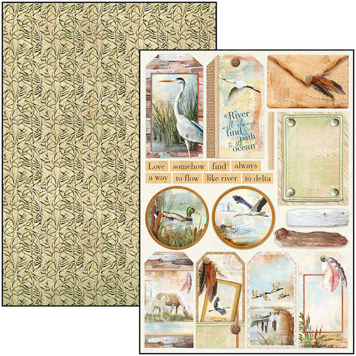 Delta Ciao Bella Creative Pad for Scrapbooking, Decoupage, Cardmaking, Journaling