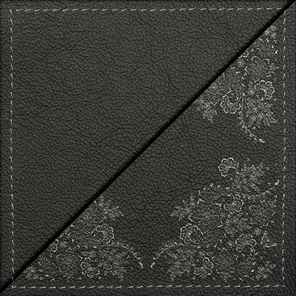 Shop Black Leather Scrapbooking Paper for Journaling, Decoupage, Mixed Media