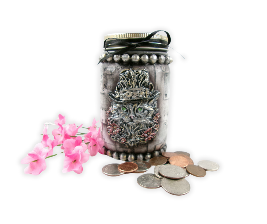 Crafting Magic: Make This Steampunk Cat Jar from Scratch