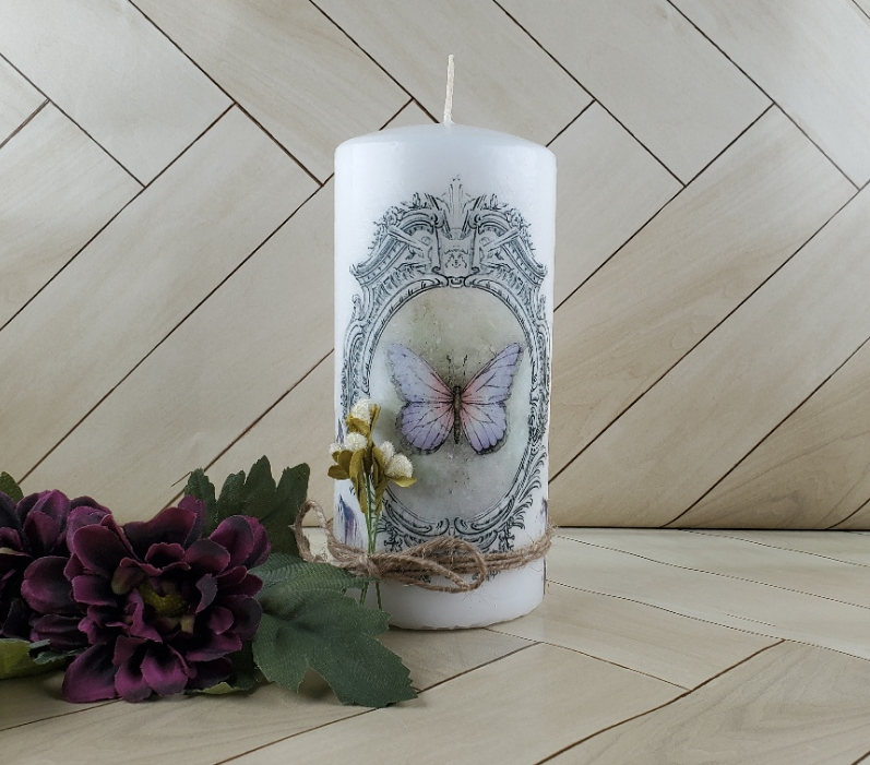Light Up Your Decor: Easy Steps to Decoupage Candle Masterpieces