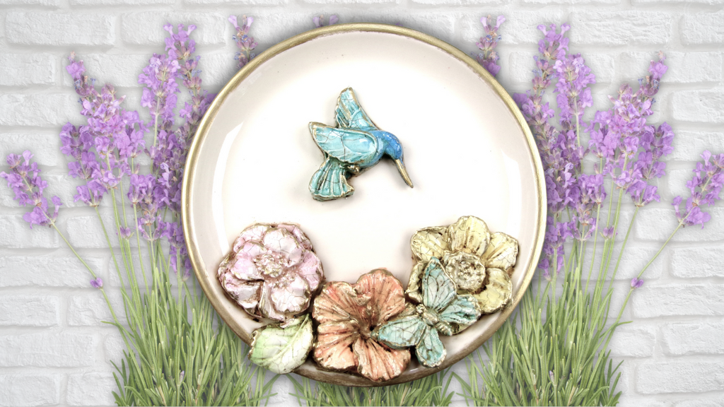 Turn a Simple Plate into a Stunning 3D Decoupage Masterpiece!