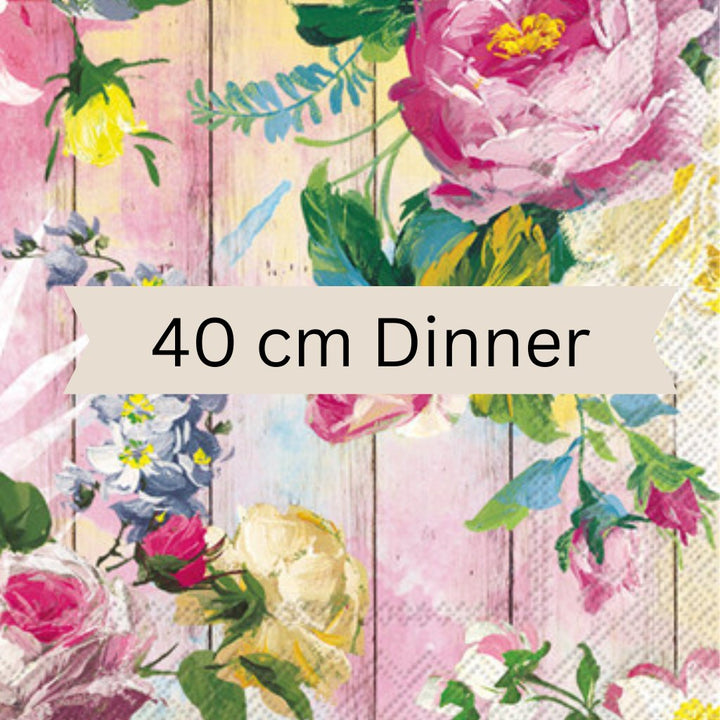 Dinner Napkins for Decoupage