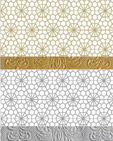 These Silver and Gold Collection Decoupage Paper Napkins are exceptional quality. Ideal for Decoupage Crafting, DIY, Scrapbooking, Art Journal, Cardmaking, Wedding, Party