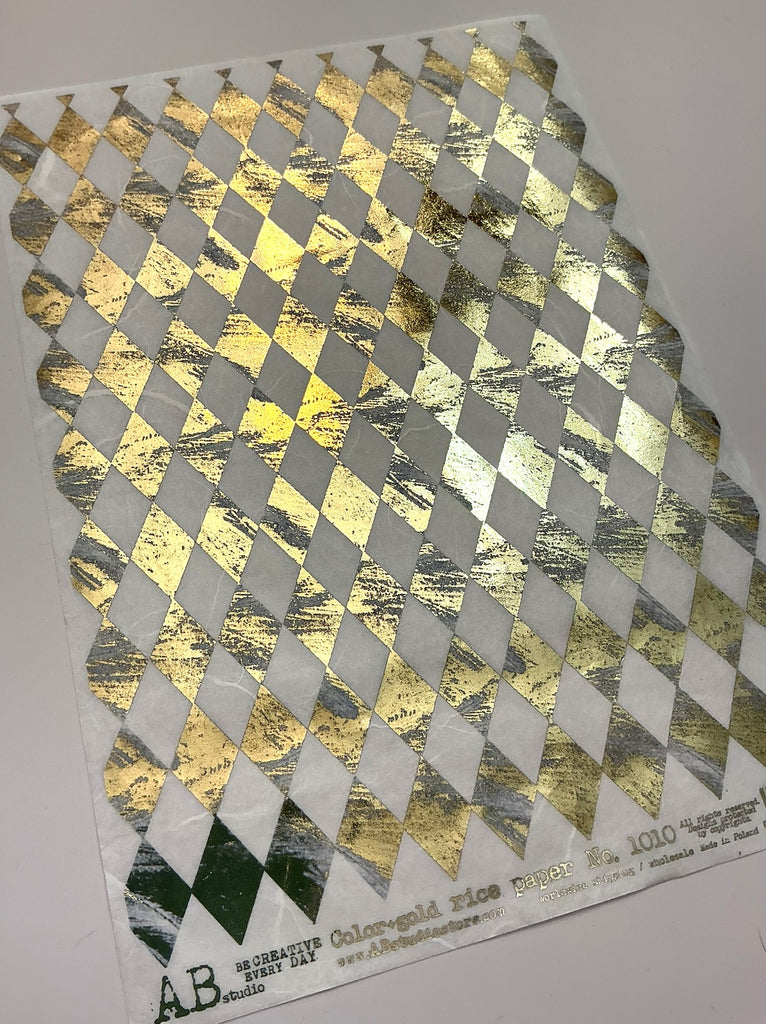 gilded harlequin AB Studio Rice Papers