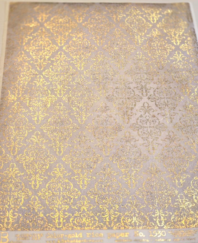gilded flourishes AB Studio Rice Papers