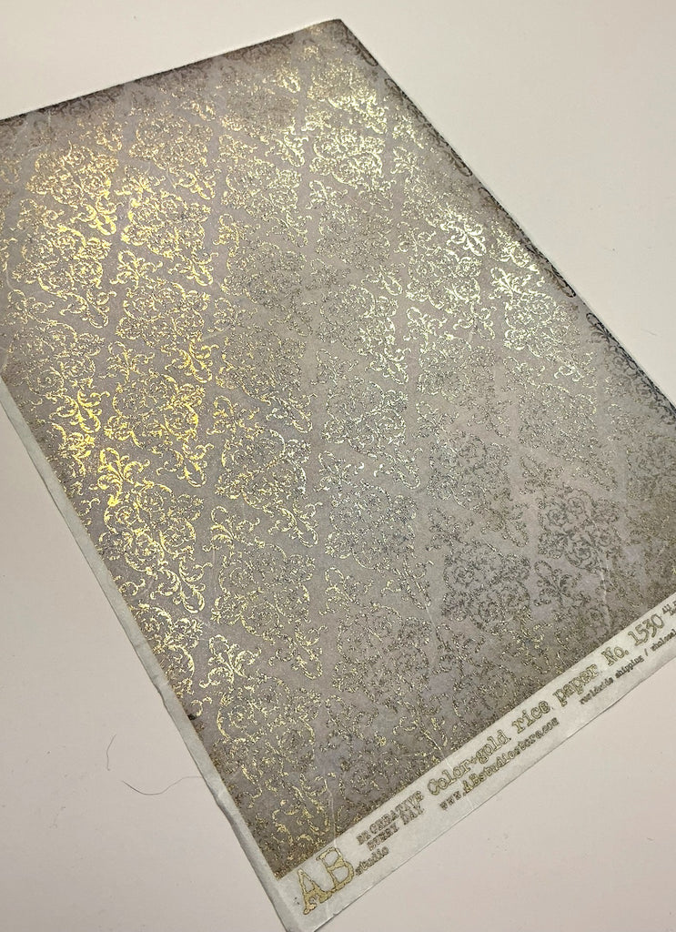 gilded flourishes AB Studio Rice Papers