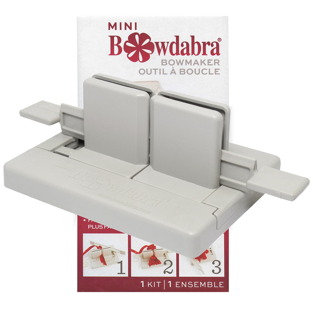 Bowdabra Mini Bow Maker and Craft Tool,  easy-to-use bow maker that lets beginners create attractive and attention getting mini bows.