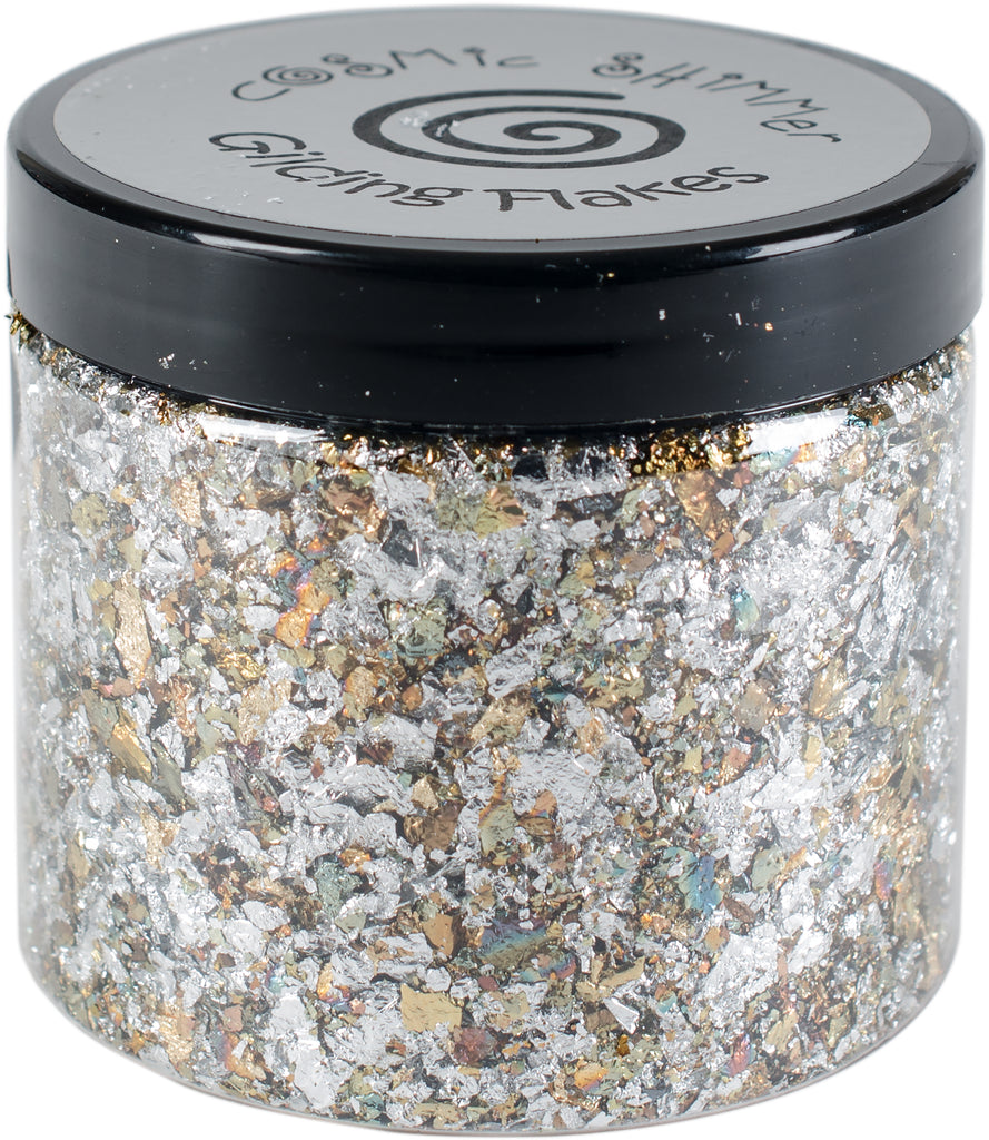 Silver Dream. Creative Expressions Shimmer Flakes. Add glitz and glamour to gilding, papers, resins, and more.