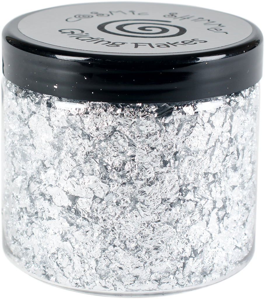 Silver Moon. Creative Expressions Shimmer Flakes. Add glitz and glamour to gilding, papers, resins, and more.