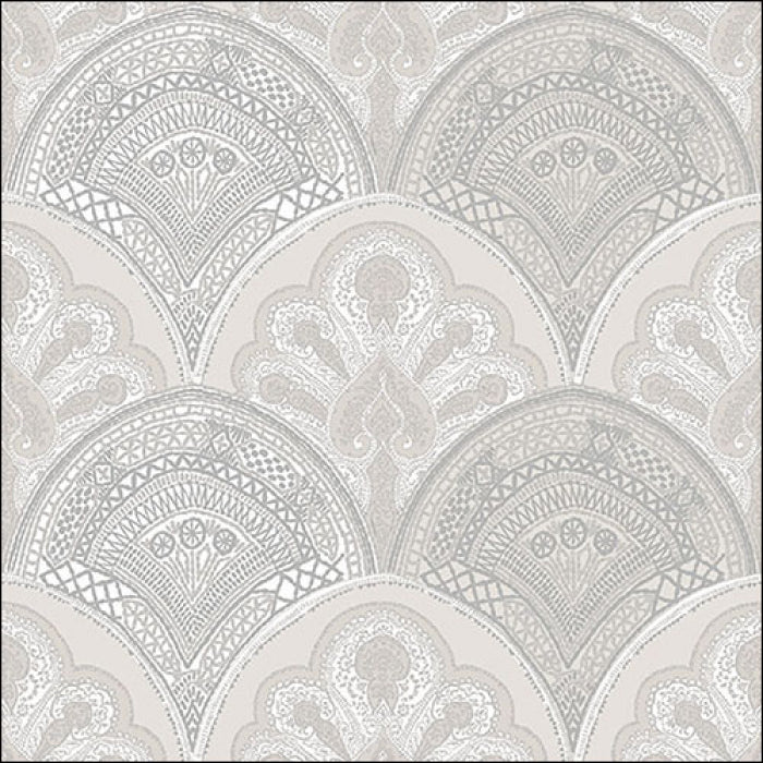 geometic patters in white and gray  Decoupage Napkin