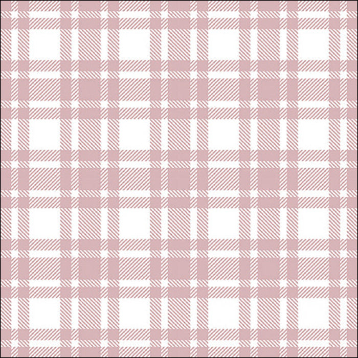 rose pastel checkered pattern Decoupage Napkins