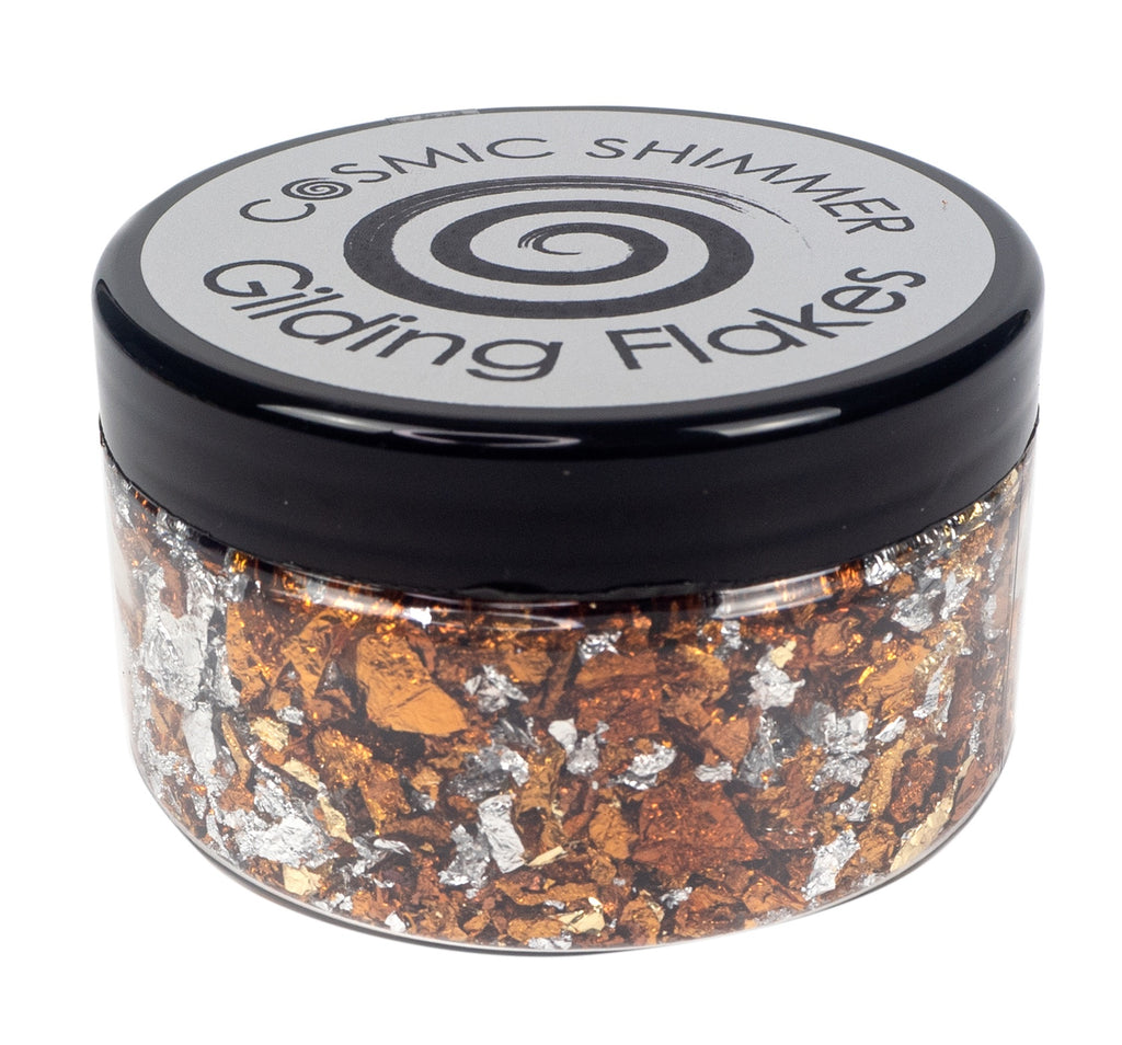 Spiced Honey. Creative Expressions Shimmer Flakes. Add glitz and glamour to gilding, papers, resins, and more.