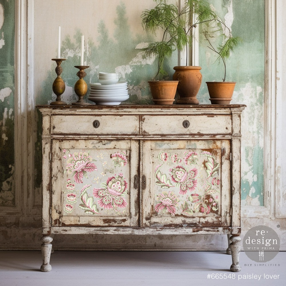 shabby chic furniture decals – Re·Design with Prima®