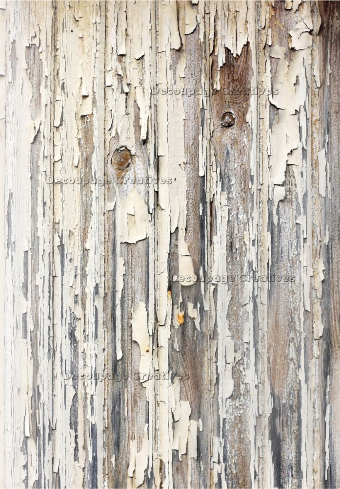 Grey Brown peeling bark Textured A4 Rice Paper for Decoupage