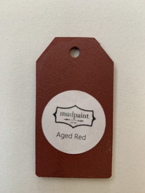 Aged Red MudPaint. Our clay-based formula ensures a smooth matte finish every time