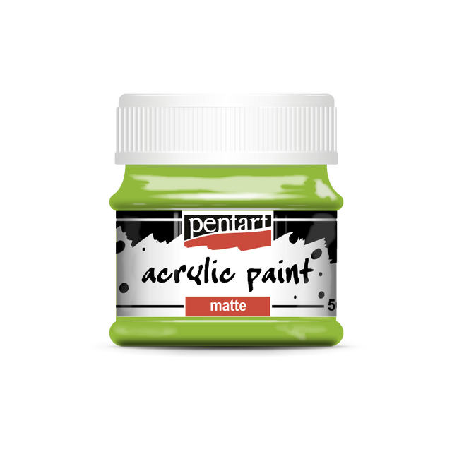 Durable & Vibrant: Pentart Matte Acrylic Paint by Pentacolor ...