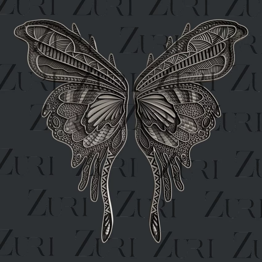 Buttterfly wings. ZURI silicone Molds, the pinnacle of artistry & innovation, globally recognized for their intricate designs & crafted with food-grade silicone