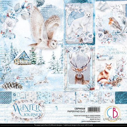 Scrapbook Paper 12x12 Sheets & Cardstock – Tagged Snow – Decoupage  Napkins.Com