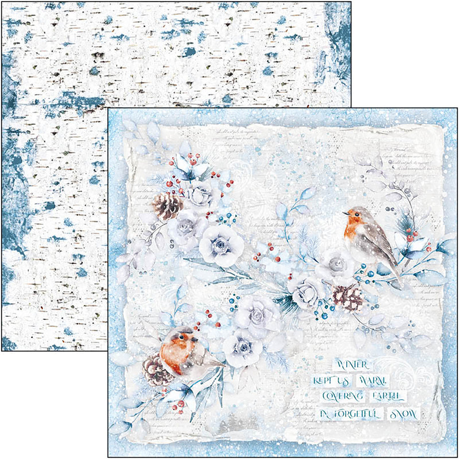 NEW Ciao Bella Winter Journey 12x12 Patterns Pad, Ciao Bella Collection, Christmas  Scrapbook Paper, 12x12 Cardstock, Double Sided Cardstock 