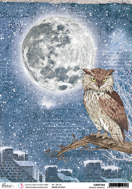 Owl Decoupage Napkins, Owl at Sunrise, Paper Napkin, Forest Owl, Decoupage  Paper, Decorative Napkins, Collage Paper,3 Decoupage Napkins 