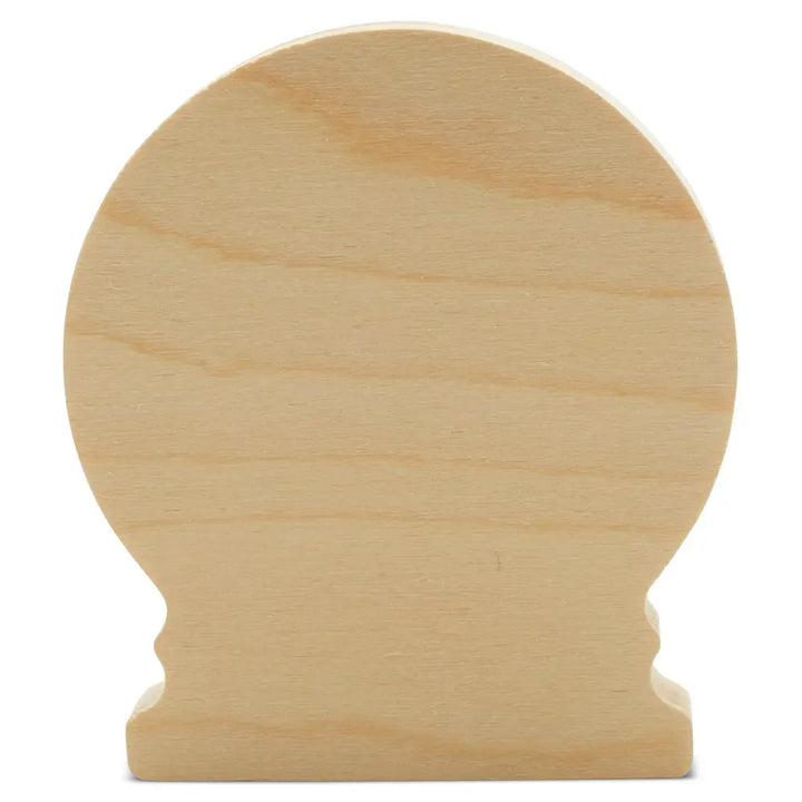 Chunky Snow Globe Wood Craft