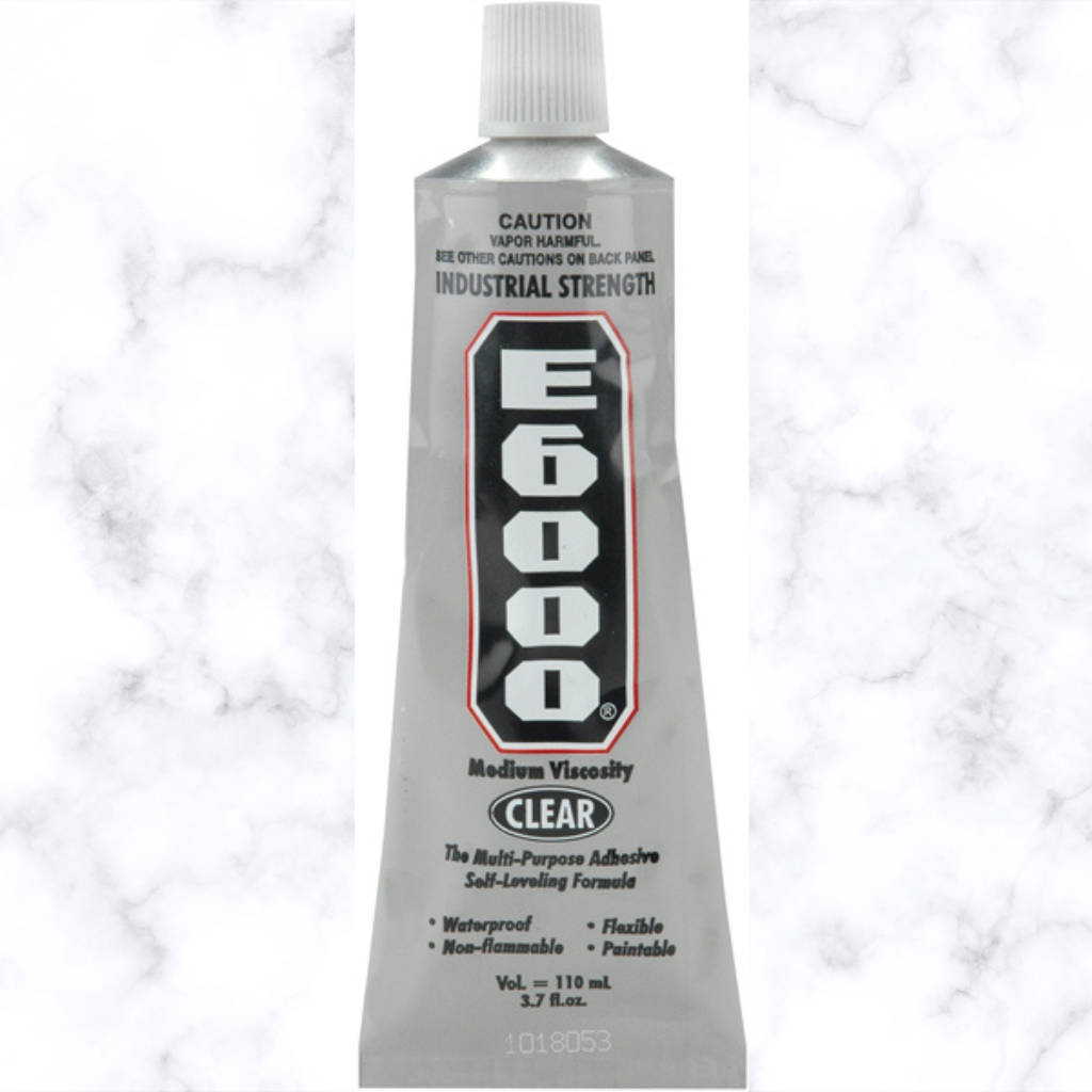 E6000 Multipurpose Adhesive  A unique adhesive formulated to meet high performance industrial requirements, making it an exceptional craft glue. 