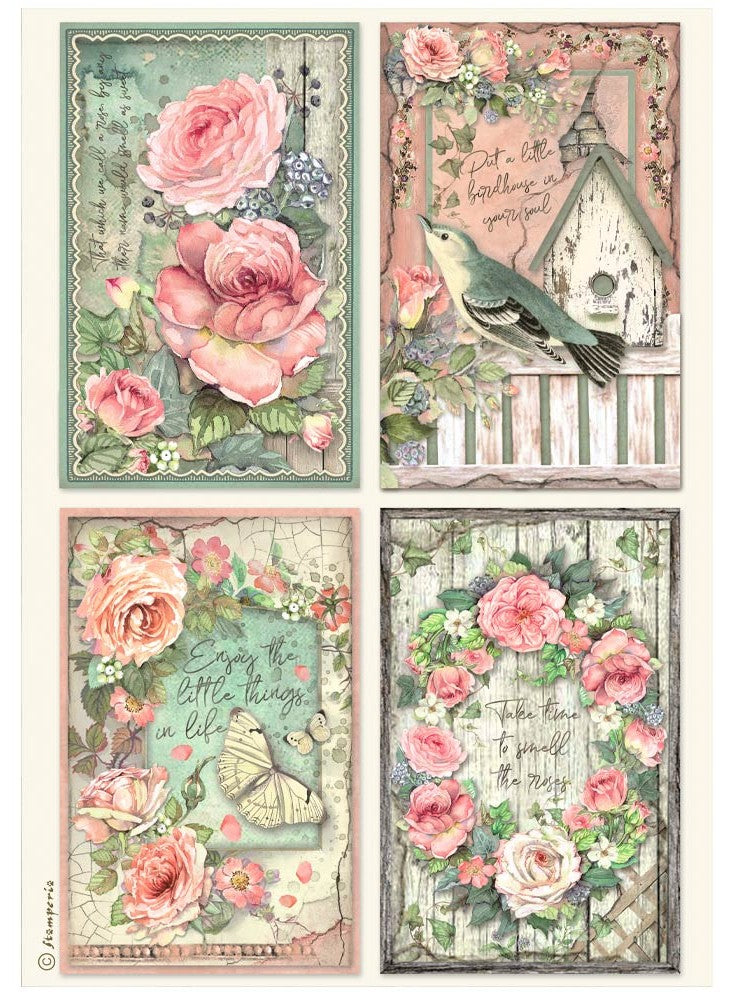 Papier de riz Papillons Bleus, 29 x 34cm (1pc) - pour meubles Poster Craft Decoupage by CRAFT KREATIVELY Papier de riz Papillons Bleus, 29 x 34cm (1pc) - pour meubles Poster Craft Decoupage by CRAFT KREATIVELY