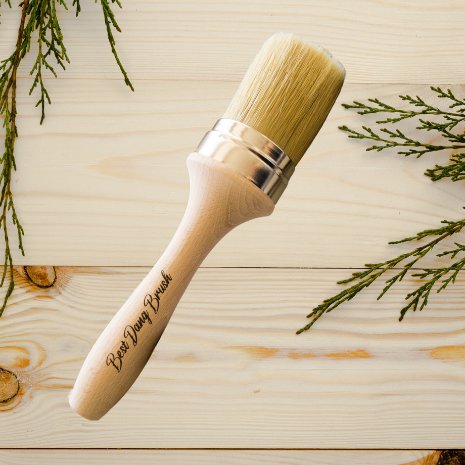thumbnail image 2 of Dixie Belle Synthetic Flat Mini Brush - 2 Inch, Medium Firmness, New/Sealed 2 of 6