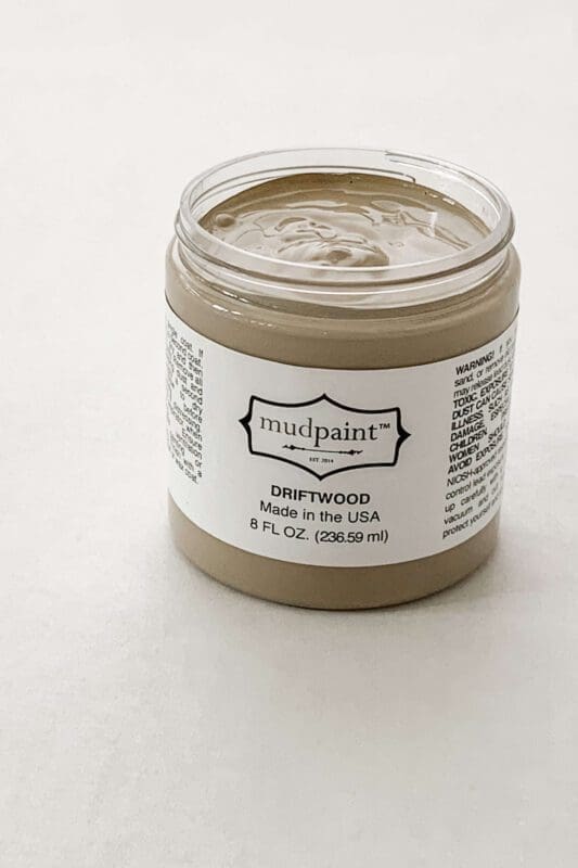 Driftwood MudPaint. Our clay-based formula ensures a smooth matte finish every time