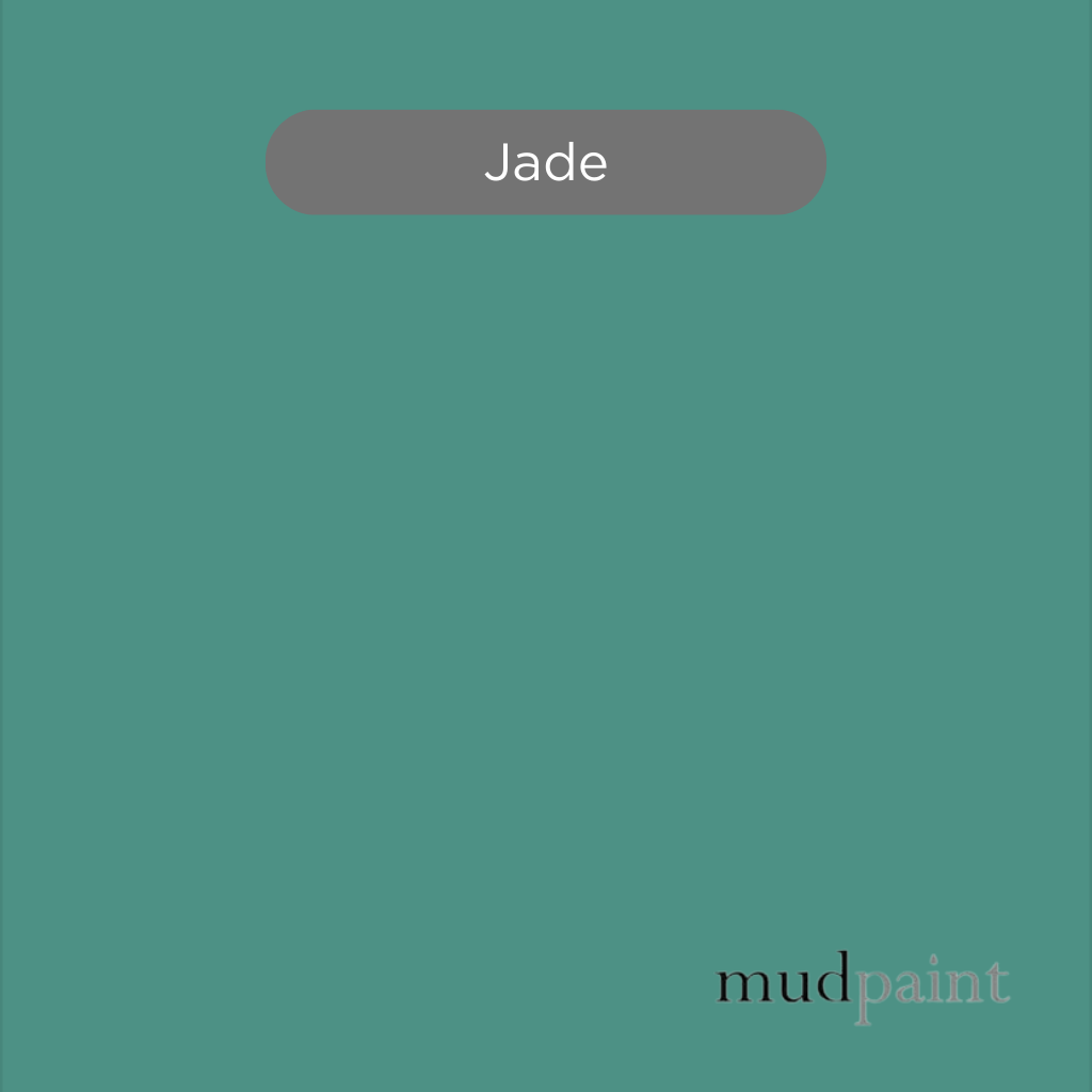Jade MudPaint. Our clay-based formula ensures a smooth matte finish every time