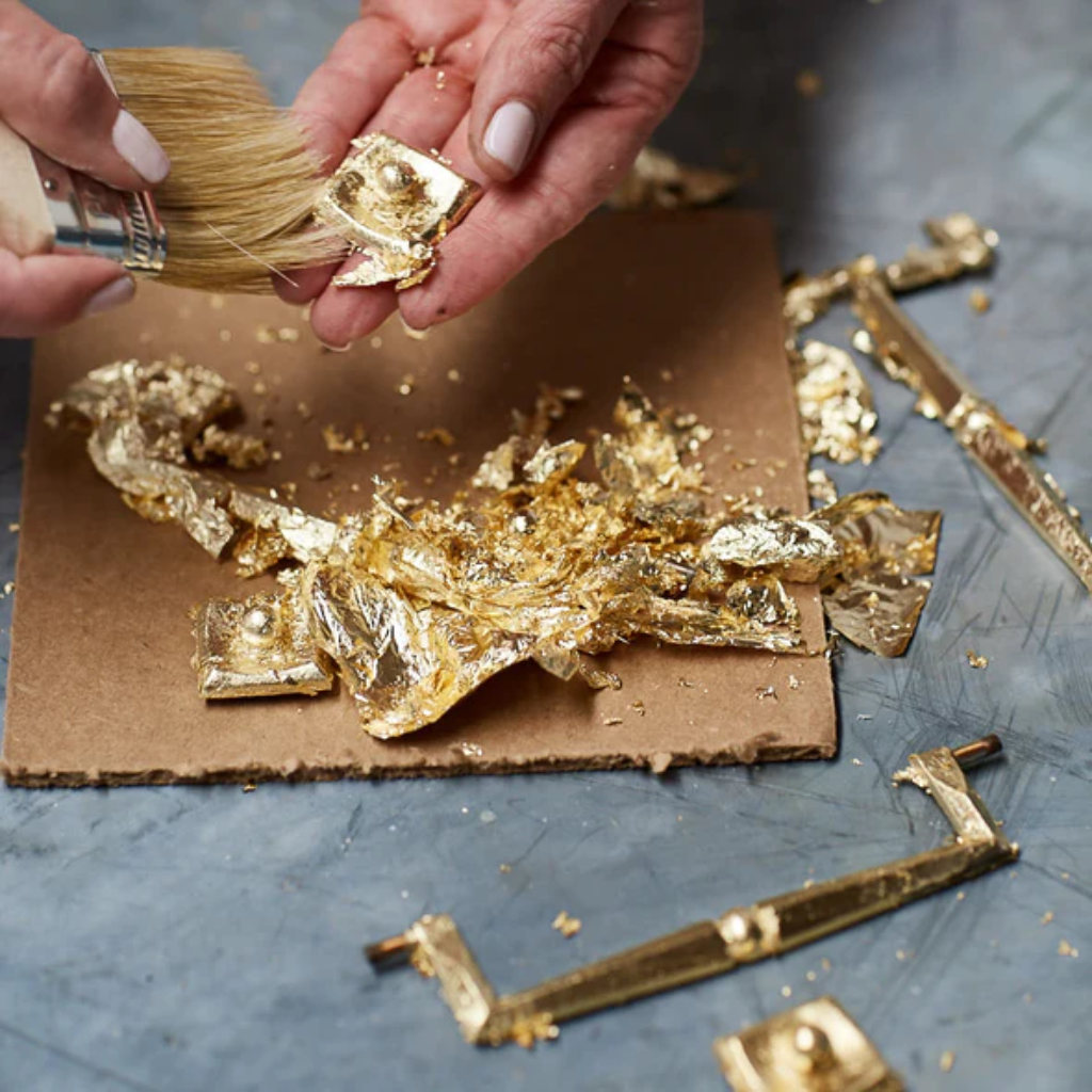 Gold Leaf by Amy Howard at Home for a Gleaming Finish – Decoupage  Napkins.Com