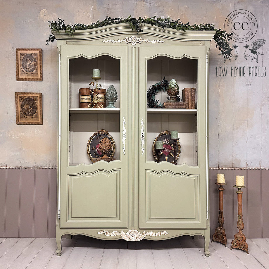 Brighten Your Home with Dixie Belle Olive Wood Paint – Decoupage