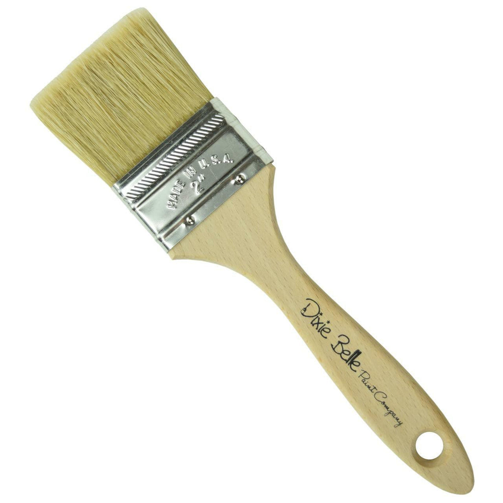 2 inch premium chip brush with wooden handle by Dixie Belle