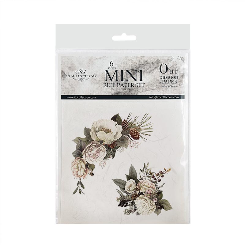 Elegant ITD Rice Paper Mini Set for Decoupage – Decoupage Napkins.Com