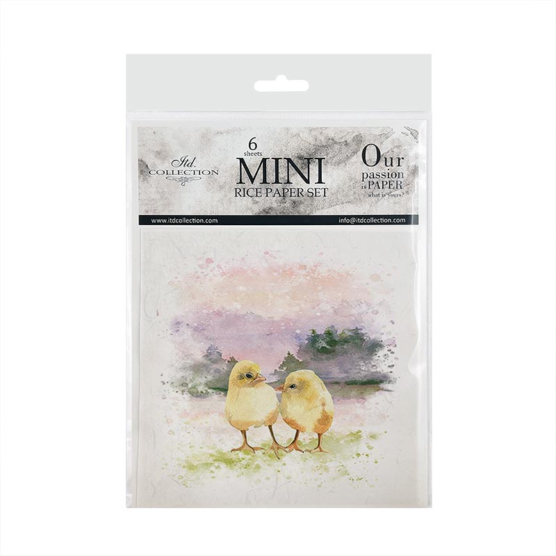 Elegant ITD Rice Paper Mini Set for Decoupage – Decoupage Napkins.Com