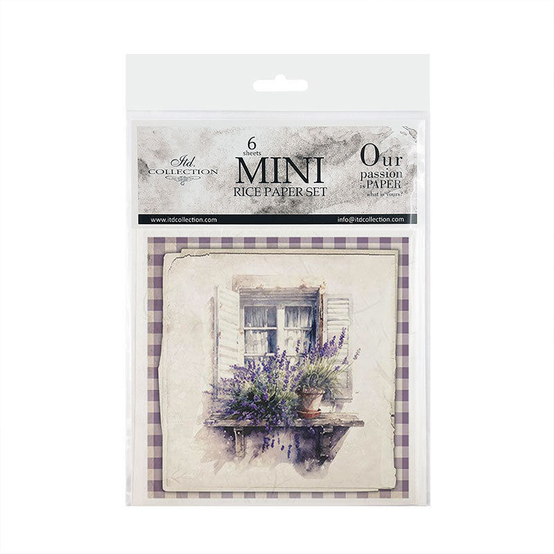 Elegant ITD Rice Paper Mini Set for Decoupage – Decoupage Napkins.Com