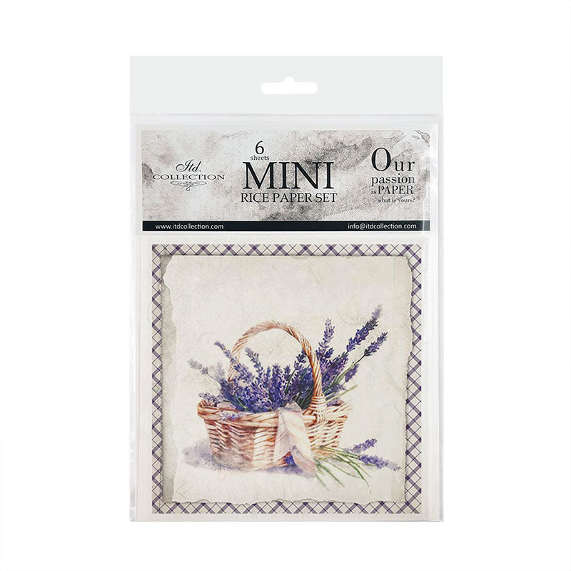 Elegant ITD Rice Paper Mini Set for Decoupage – Decoupage Napkins.Com