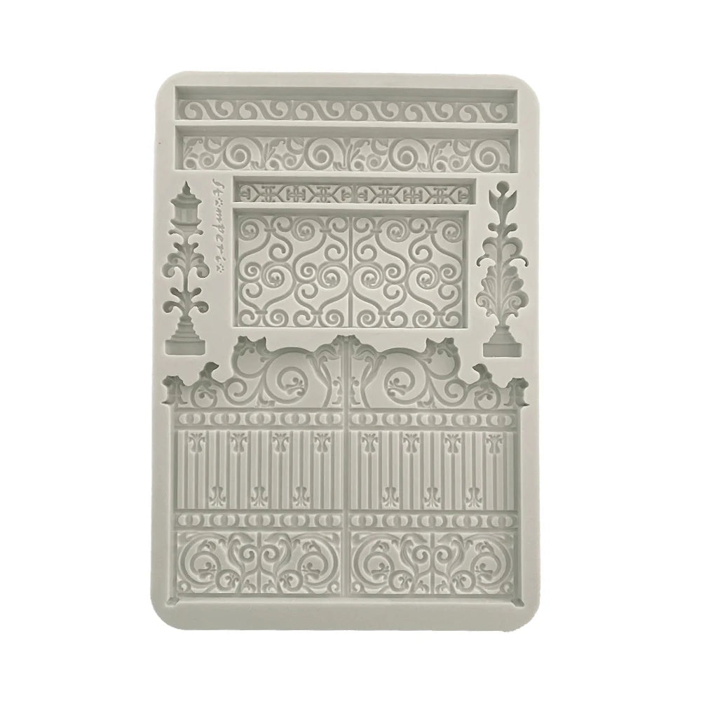 Stamperia Master of Magic Gate Silicone Mold A5